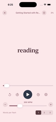 ReadMe - RSVP Reading Screenshot 5 of 10