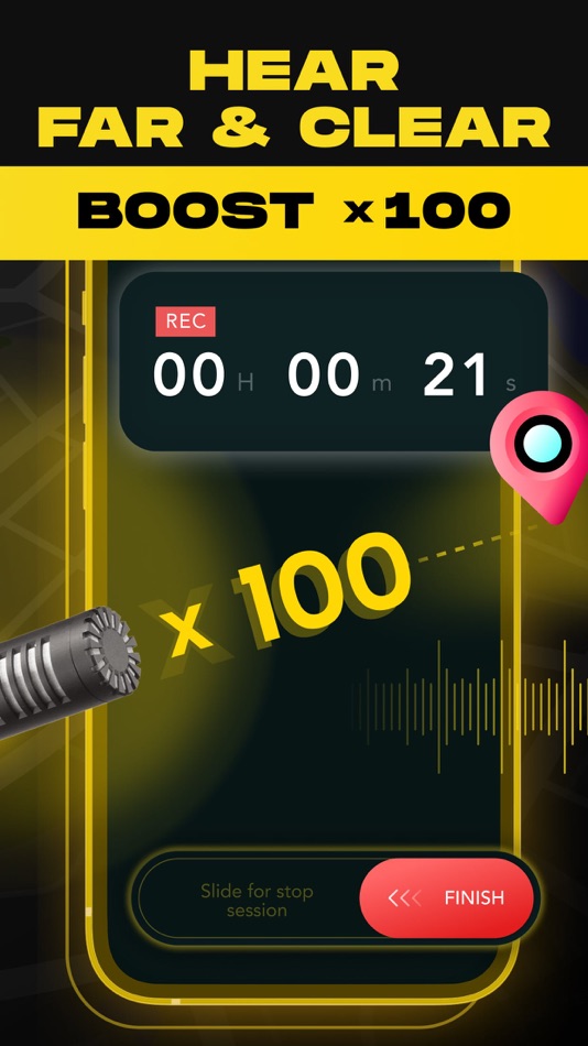 #2. Super Hearing Booster:Recorder (iOS) Podle: Nino Gogoladze