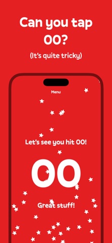 Reaction Time: Tap Zero Zero! iPhone screenshot