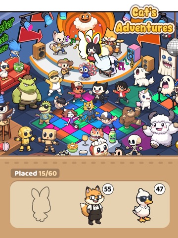 Sticker Saga: Cat's Adventures iPad screenshot