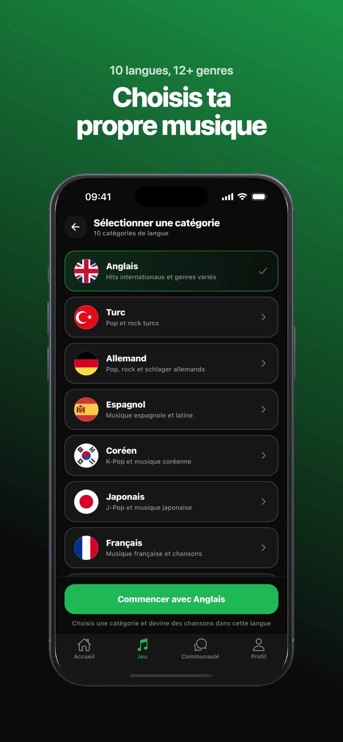 Guessong: Jeu Musical