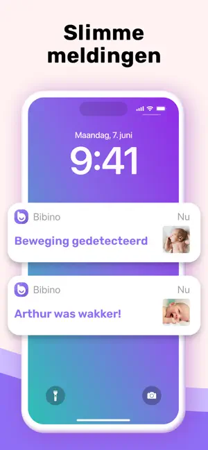 Bibino: Babyfoon Nanny Cam iPhone screenshot 6