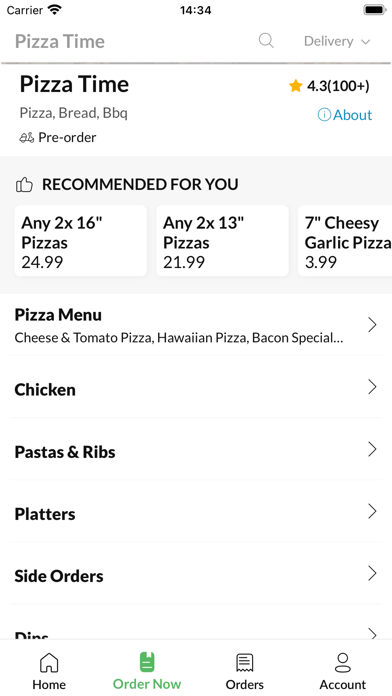 Screenshot #3 pour Pizza Time Farnborough