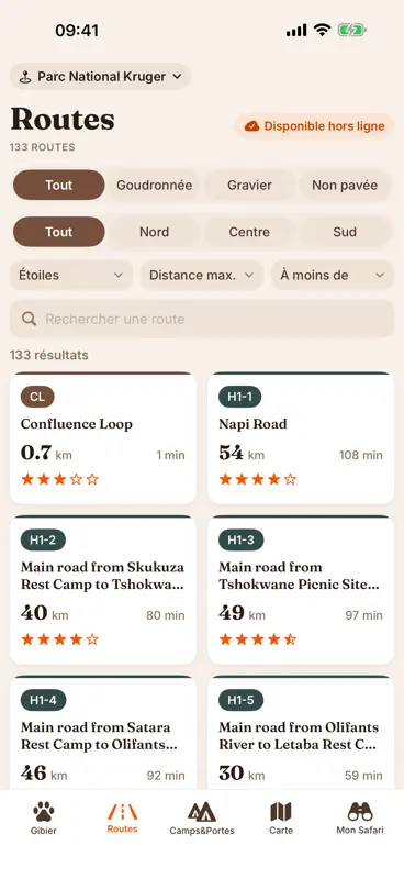 Kruger Safari: Carte & Guide screenshot 4 of 10