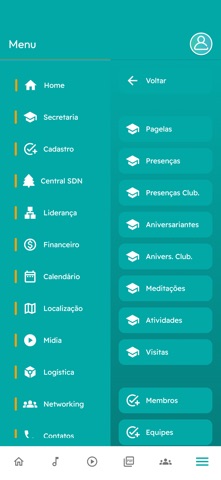Ministérios NIB iPhone screenshot