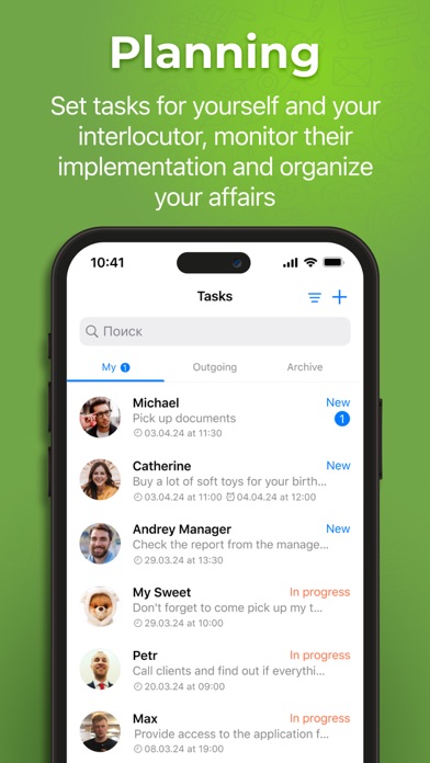 Screenshot 2 of Windi Messenger App