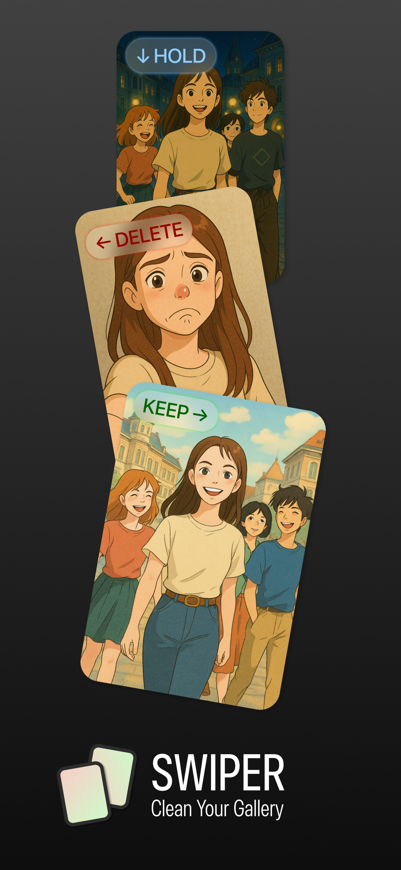 Swiper Clean Your Gallery