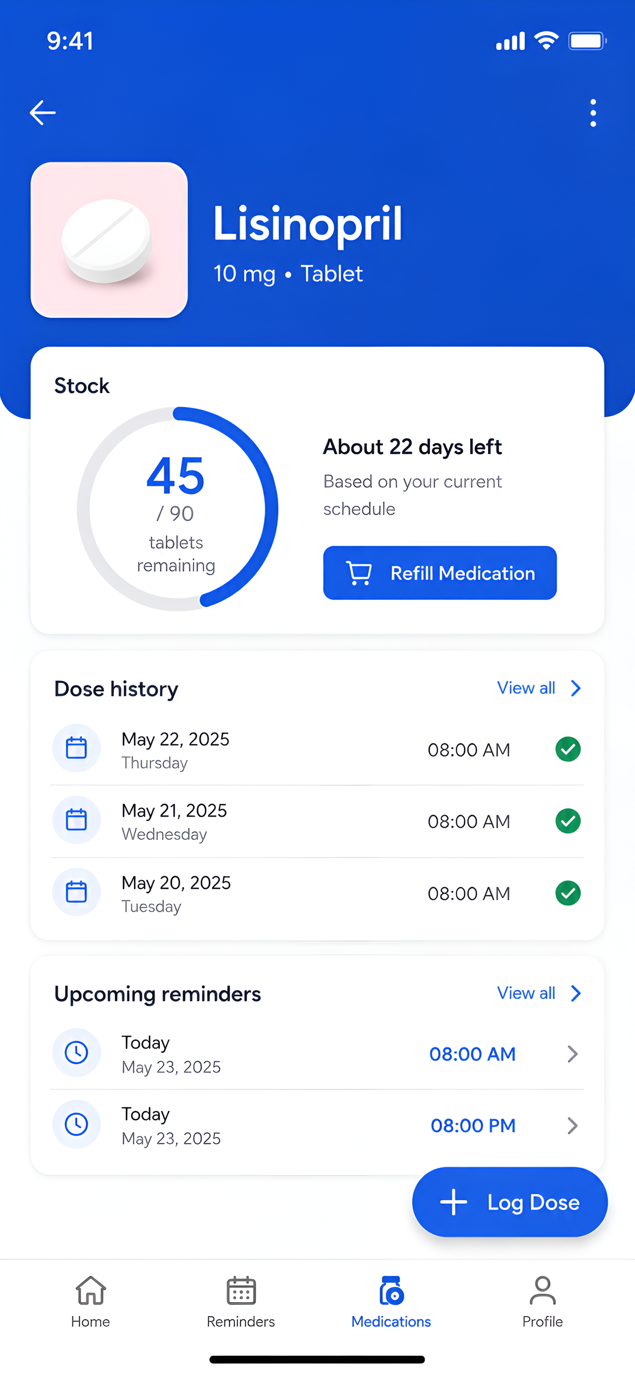 Pill Buddy: Track & Reminder screenshot 3