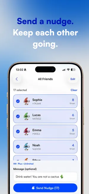 Water Reminder - Sip Friends screenshot 3