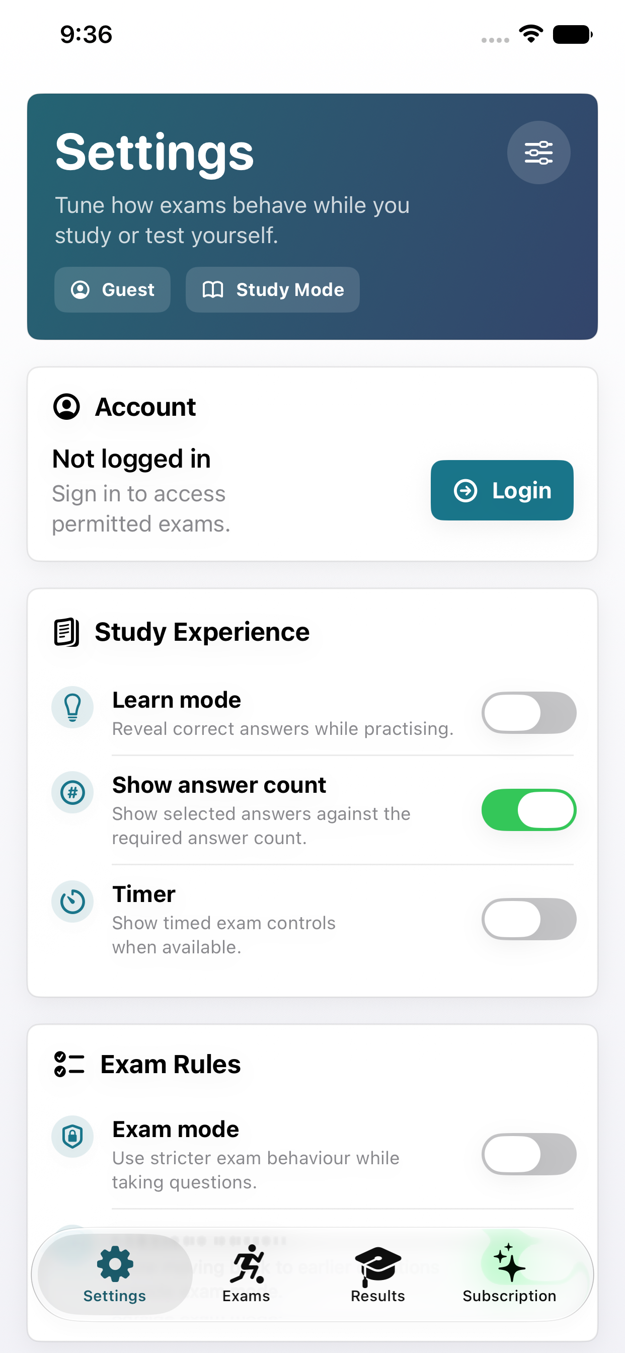 TestMe++ screenshot 6