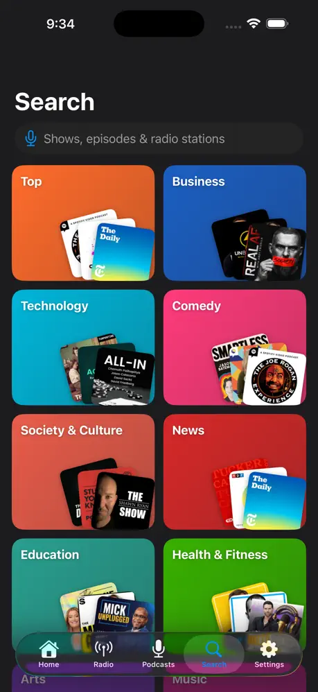 Podbox: Podcasts & Radio  播客播放器应用截图