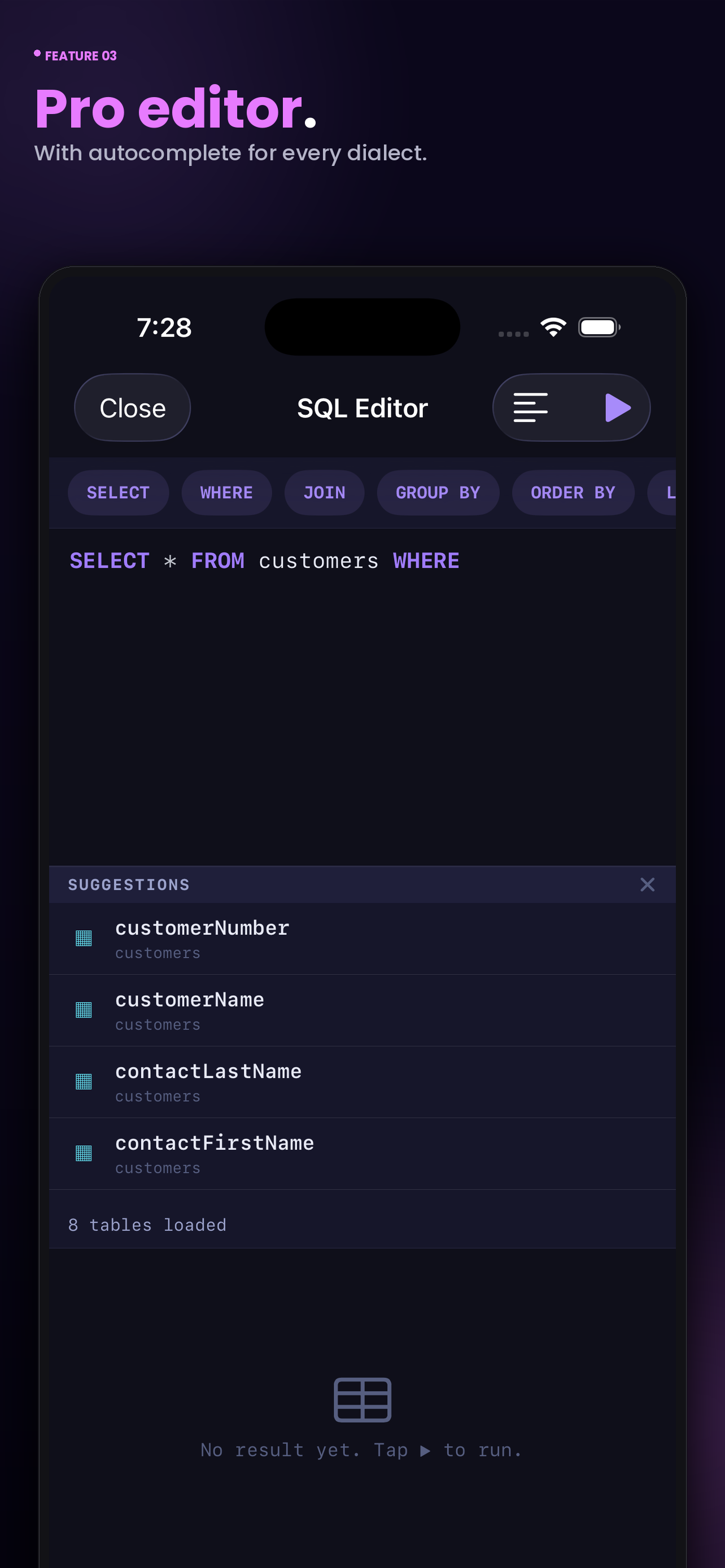 MagicSQL - SQL Client & Editor