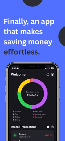 GhostBill – Smart Finance iPhone screenshot