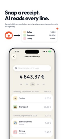 Cash Book: Budget Tracker Screenshot 4 of 8