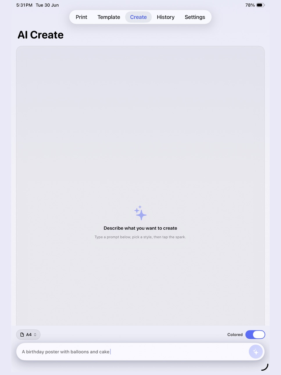 iPad screenshot