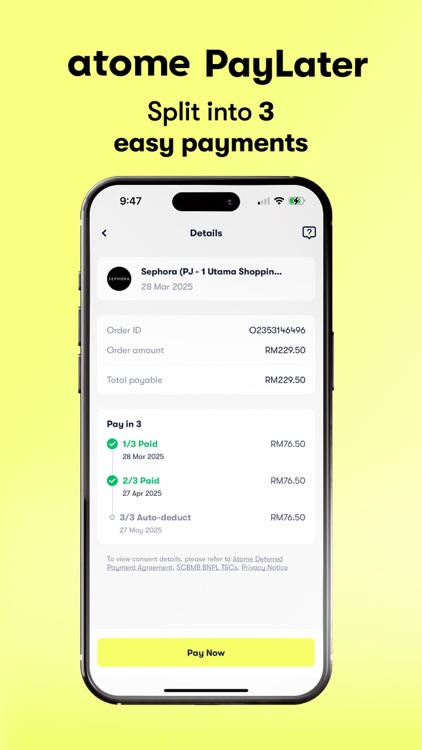 Atome MY - Buy Now Pay Later