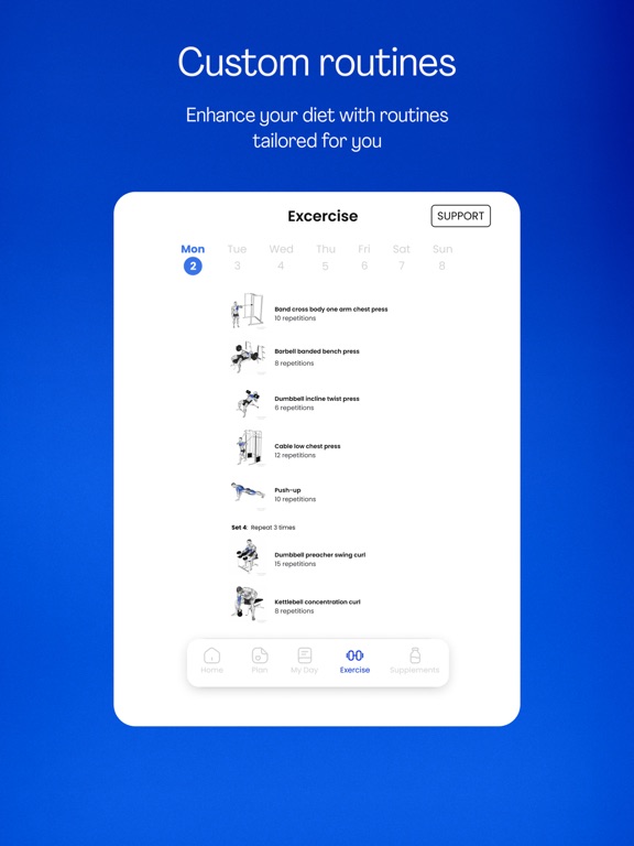 Avena Health iPad screenshot 4 - Health & Fitness app