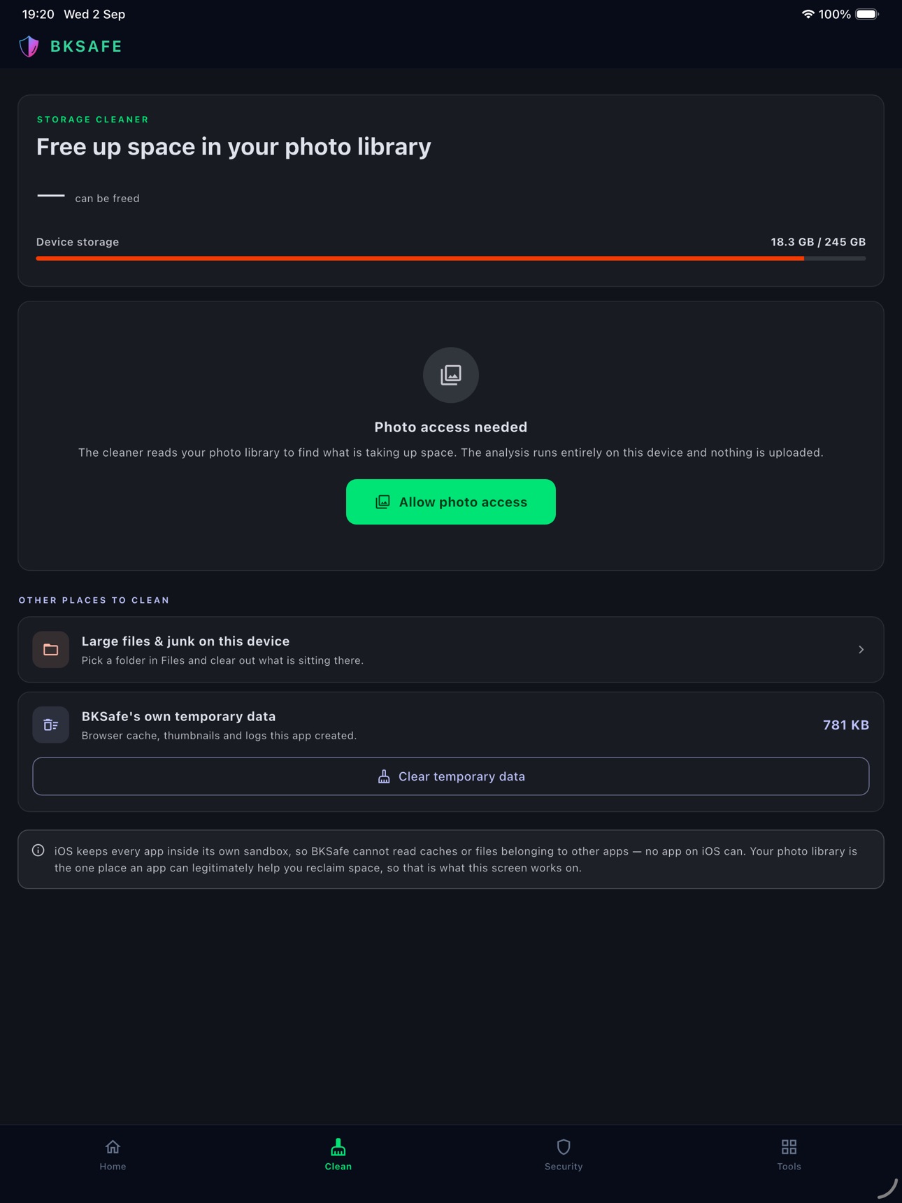 Screenshot 11 of BKSafe