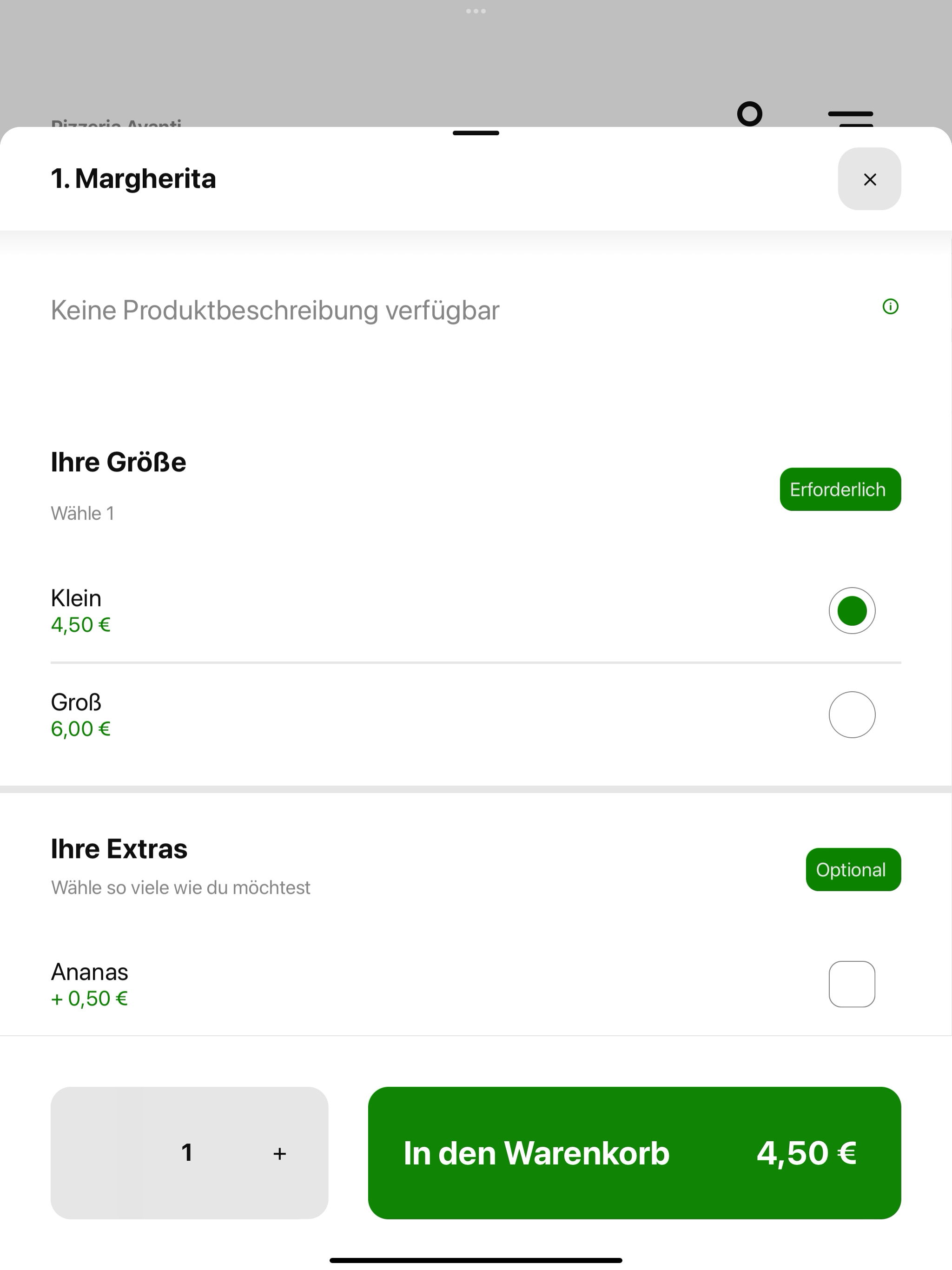 Pizzeria Avanti Recklinghausen
