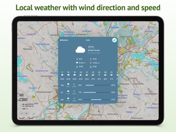 Maptrails iPad screenshot