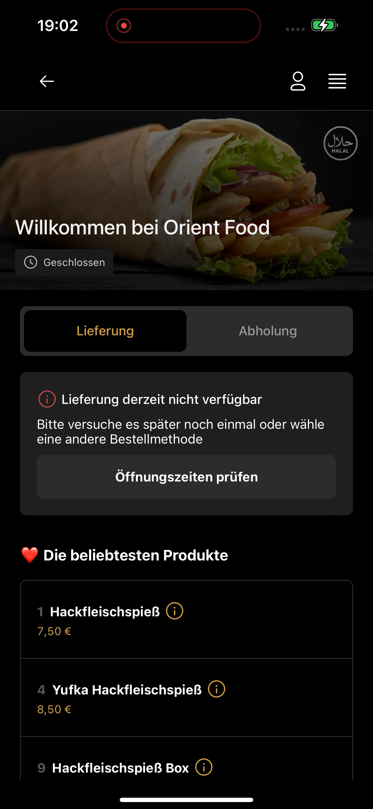 Orient Food