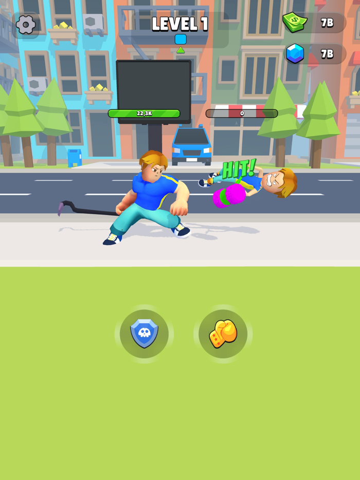 Lifting Hero Merge Fighting