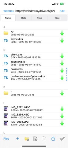 My WebDAV Screenshot 4 of 5