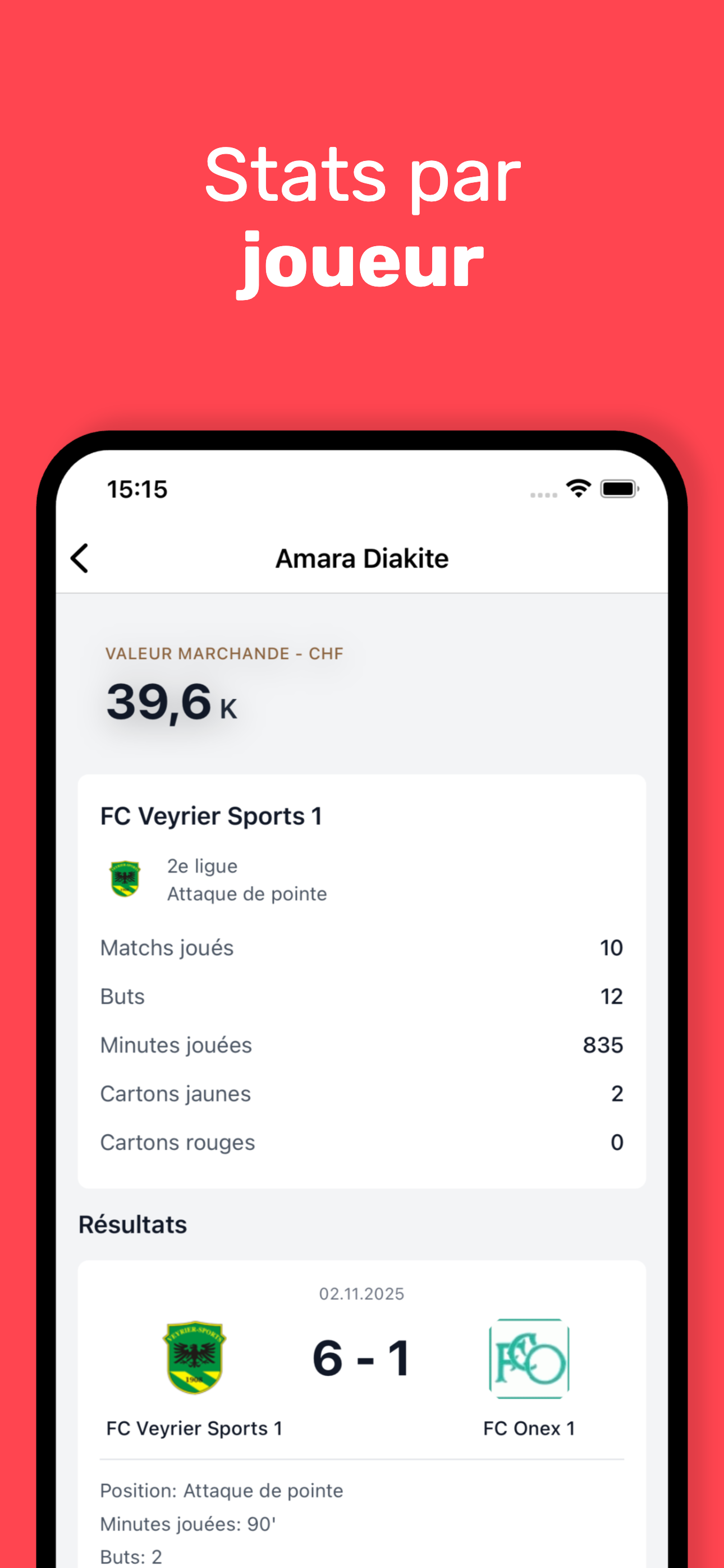 Footstats