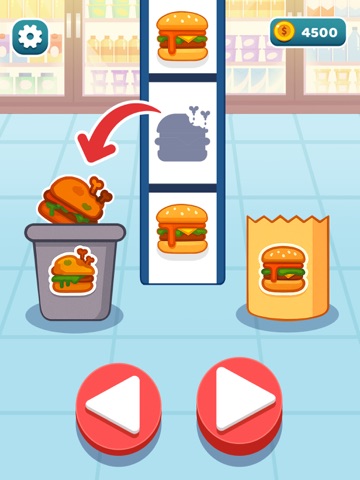 Bakery Mart Cashier Game iPad screenshot