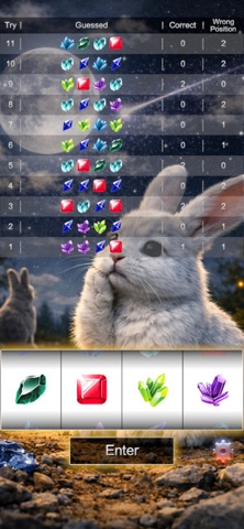Guess Passcode - Classic 1A2B Screenshot 1 of 6