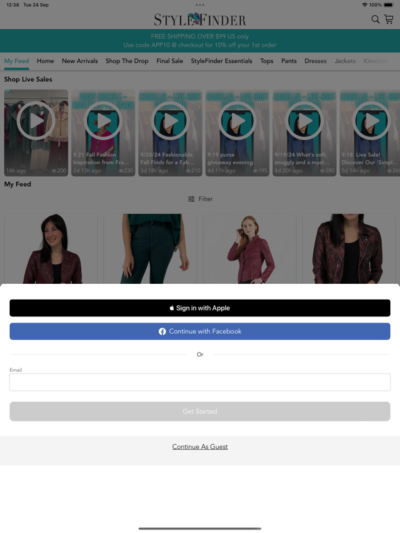 Screenshot #4 pour StyleFinder Boutique
