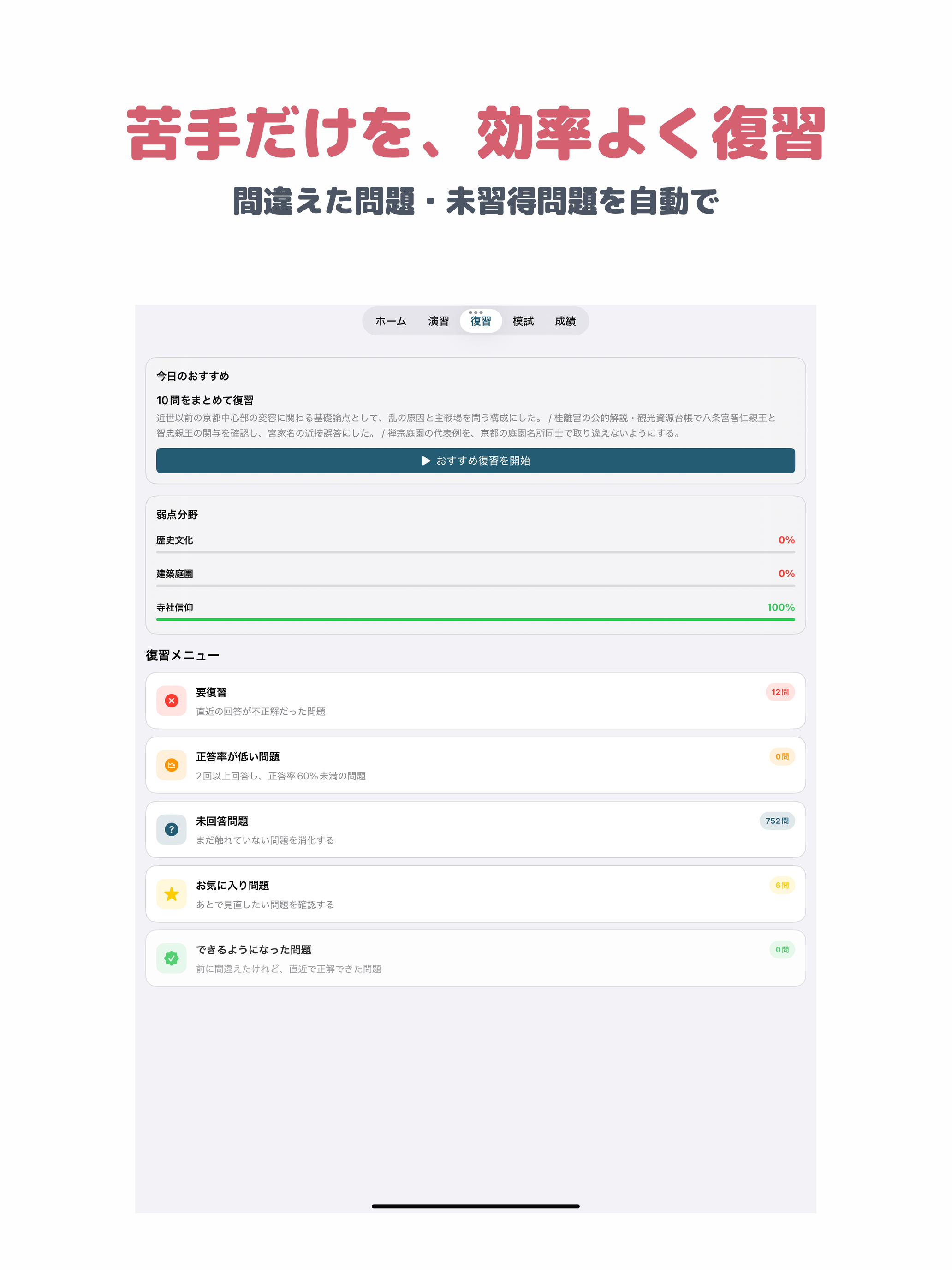 京都・観光文化検定試験 2級 | 2026年対策問題 screenshot 8