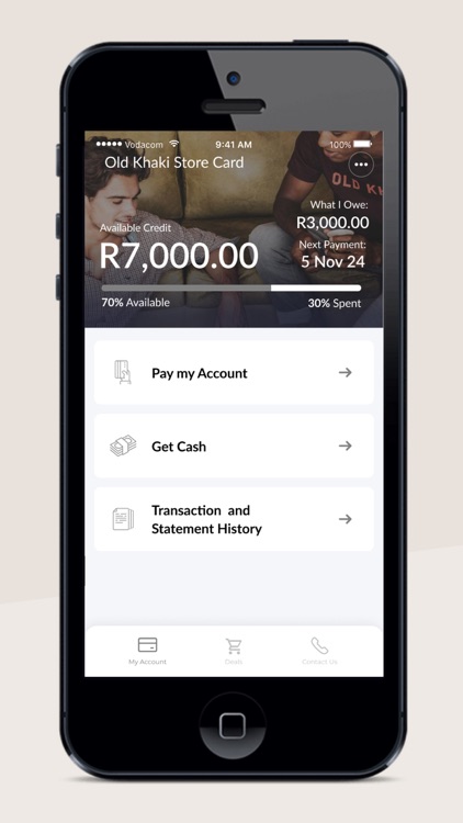 Old Khaki Store Card