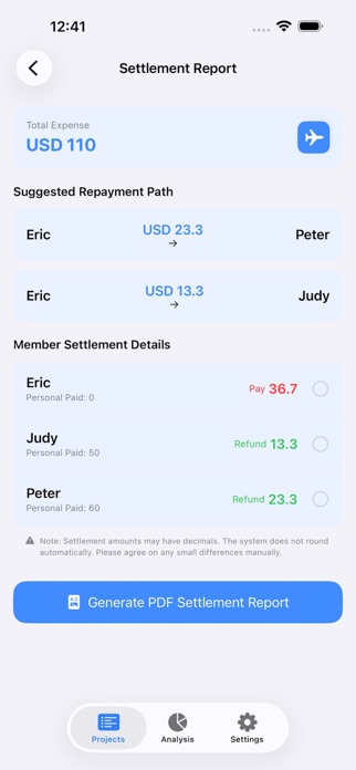 FairShare - Easy Bill Splitter Screenshot 5 of 7