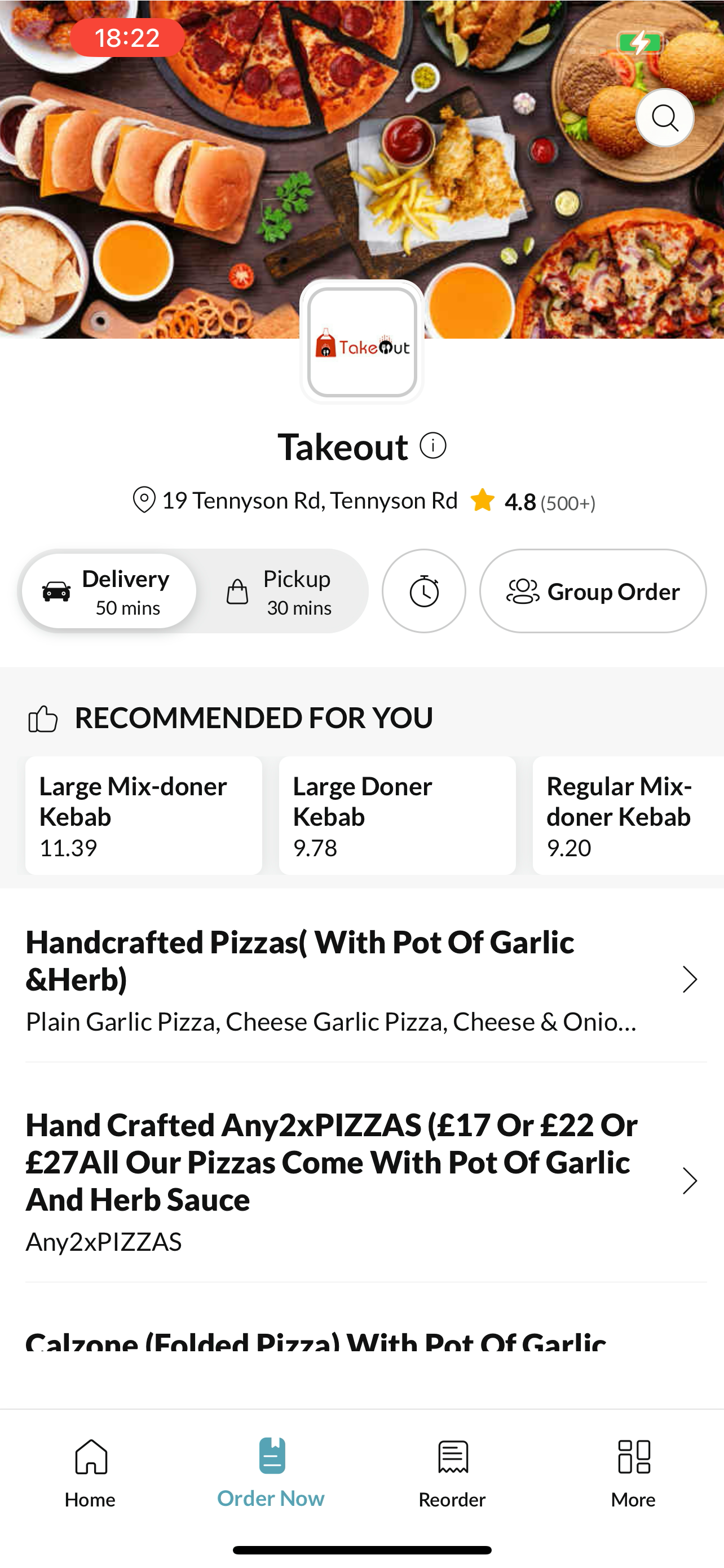 Takeout Tennyson Rd screenshot 2