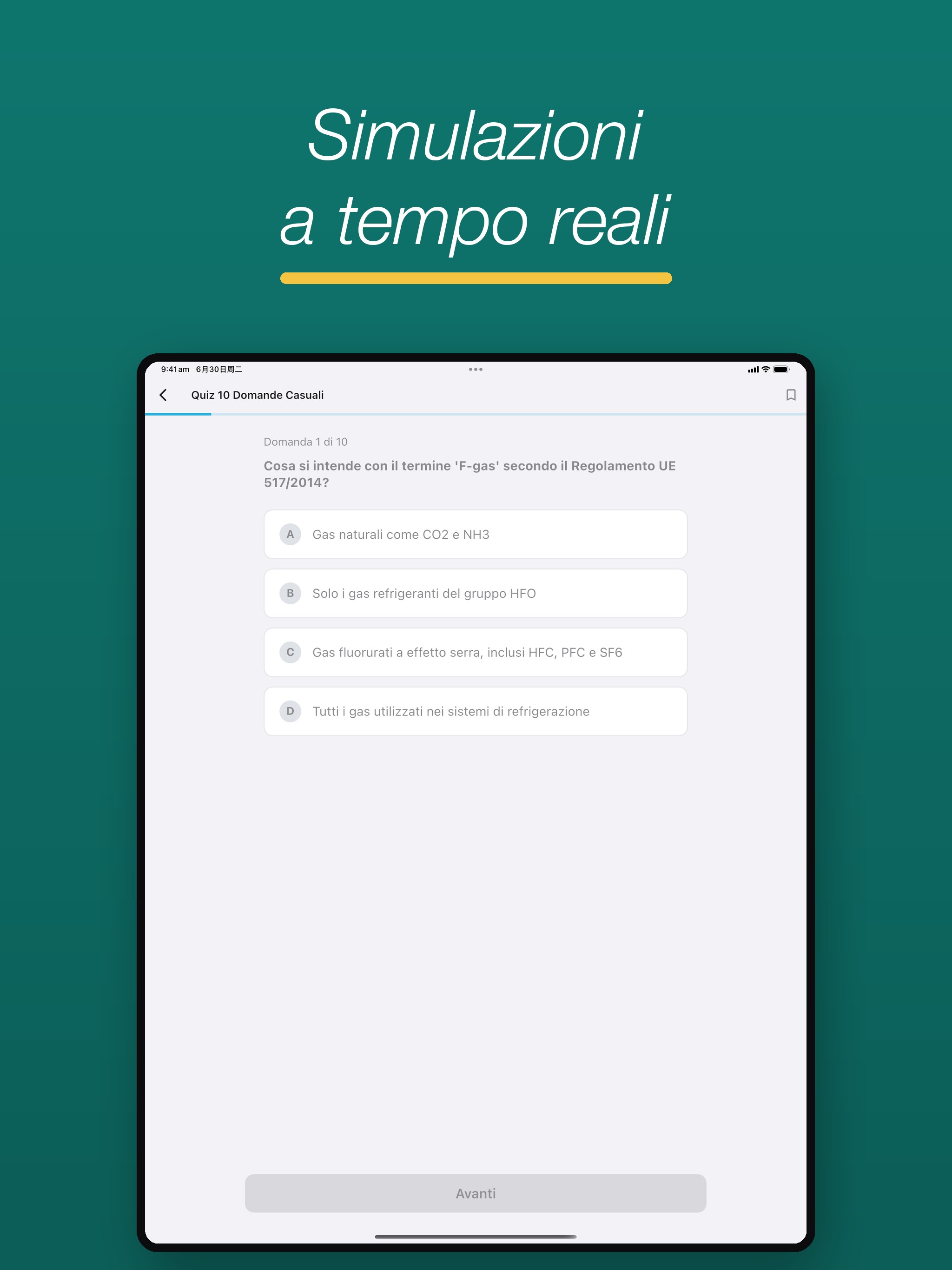 Patentino Gas Quiz screenshot 10