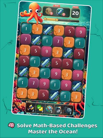 Tally Twist: Make 10 Puzzle iPad screenshot