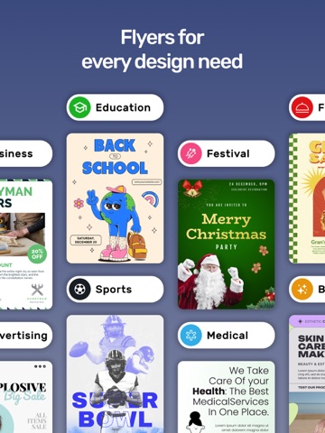 Poster Design Maker - Flyer ipad screenshot 4