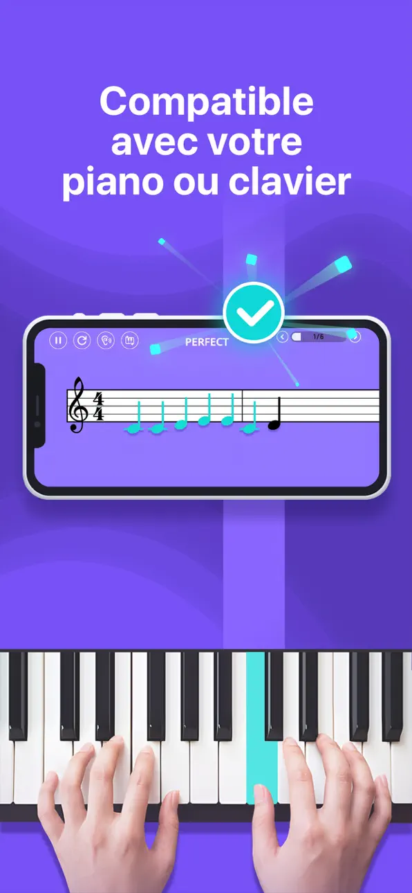Simpia – Learn piano by songs iOS Mod IPA screenshot 3 - iOS app interface