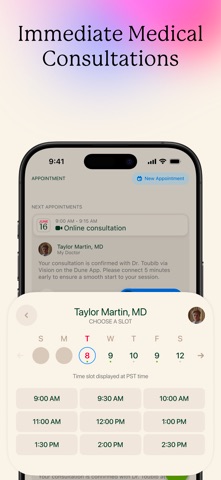 Dune Health iPhone screenshot