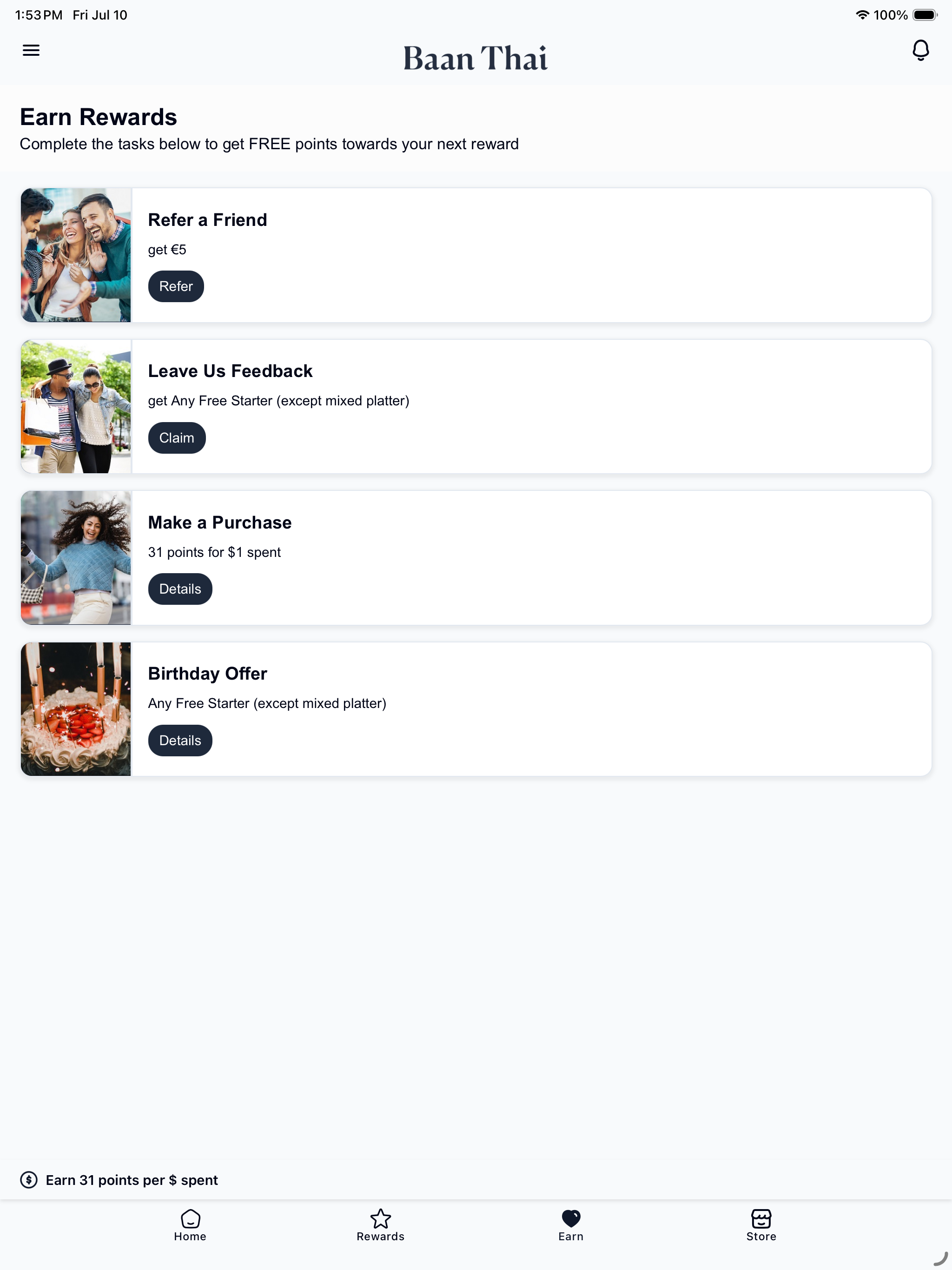Baan Thai Rewards screenshot 11