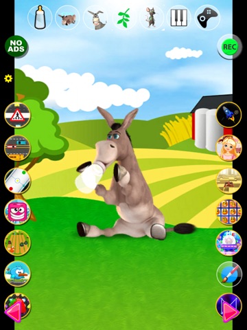 Talking Donald Donkey iPad screenshot