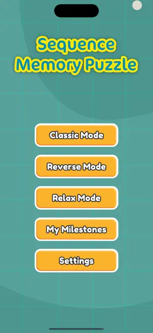 Sequence Memory Test Puzzle screenshot 1