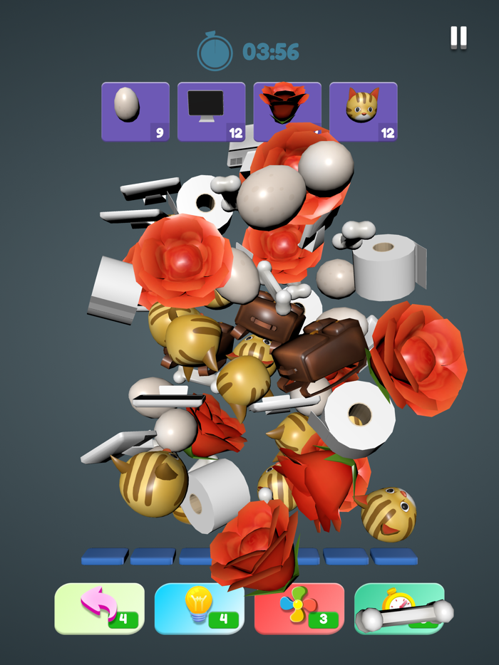 Triple Match Game - 3D Tiles