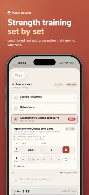 Magic Running Training screenshot 2