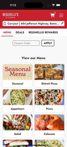 Reginellis Pizzeria Screenshot 3 of 6