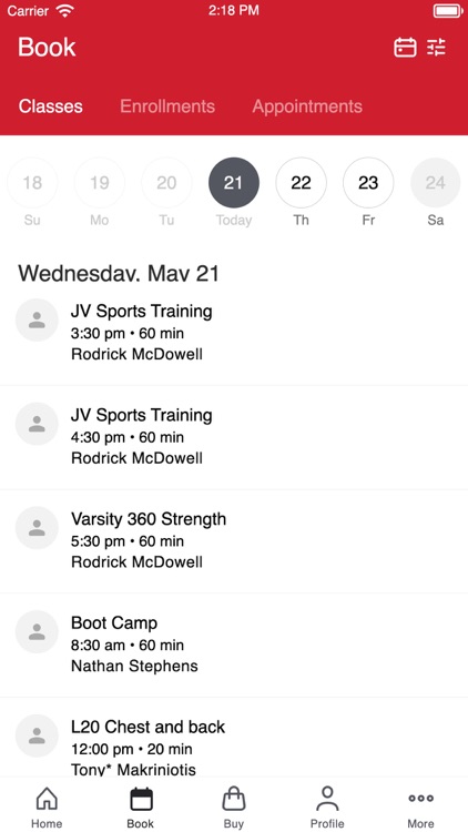 Fast Twitch Training App