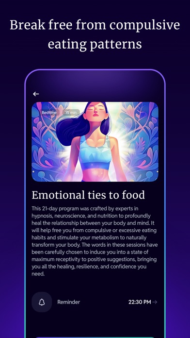 Kure: Healing Hypnosis Screenshot 3 - AppWisp.com Kure: Healing Hypnosis Screenshot 3 - AppWisp.com