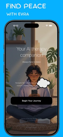 Evra - ai mental wellness screenshot