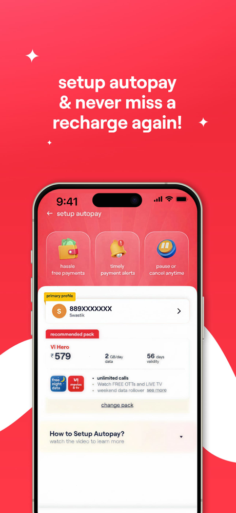 Vi: Recharge, Payments & Games screenshot 7